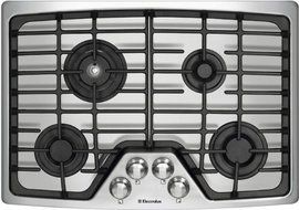 Electrolux EW30GC55GSWave-Touch 30" Stainless Steel Gas Sealed Burner Cooktop