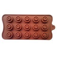 Fanhesheng 5-Cavity Silicone Round Chocolate, Candy and Gummy Mold N2