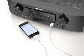 Marantz NR1604 Slim Line 7.1 Network AV Receiver with Apple AirPlay (Discontinued by Manufacturer) N8