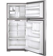 GE GIE18ISHSS 18.2 Cu. Ft. Stainless Steel Top Freezer Refrigerator - Energy Star N2
