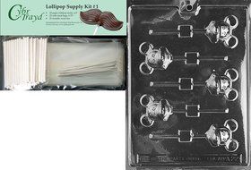 Cybrtrayd A022 Mouse Lolly Mickey Animal Chocolate Candy Mold N3