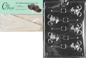 Cybrtrayd A022 Mouse Lolly Mickey Animal Chocolate Candy Mold N4