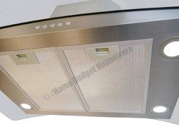 Blue Ocean 36" RH668I Stainless Steel Island Mount Kitchen Range Hood N4
