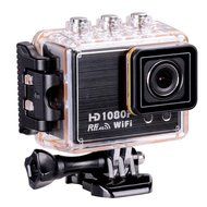 Wifi Full HD 1080P Waterproof Black Sport Camera Car Camcorder Remote Control Black N4