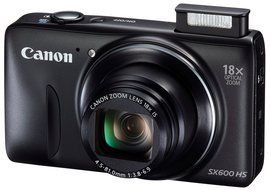 Canon Digital Camera Power Shot Sx600 Hs 18x Optical Zoom Pssx600hs - International Version (No Warranty) N5