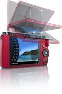 CASIO Digital Camera EXILIM ZR1000 Red EX-ZR1000RD - International Version (No Warranty) N3
