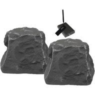 Tic Corporation Tfs0 Sl 5.25 75-Watt Outdoor Rock Speakers (Slate)