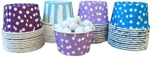 Outside the Box Papers Under the Sea Theme Polka Dot and Striped Candy/Nut Cups 48 Pack Purple, Blue, White