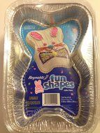 Reynolds Bunny Fun Shapes Foil Disposable Cake Pans Set of 2 with Lids N3