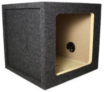 Atrend 15ks Single 15-Inch Sealed Square Solo Baric L7 or L5 Car Subwoofer Enclosure N3