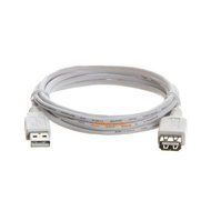 Cmple - USB 2.0 A Male to A Female Extension Cable -15FT (Black) N12