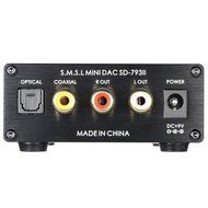 Fisound SMSL SD793II DAC Digital Audio Decoder Mini Coaxial Optical Input Headphone Amplifier 24BIT/96KHZ PCM1793... N16