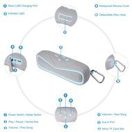 Waterproof IPX7 Wireless Bluetooth Speaker, Ailina Sandproof &amp; Shockproof Bluetooth Speakers Outdoor /Shower Wireless... N4