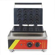 Open Kitchen NP-5 Commerical/Home Use 12pcs 110v 220v Electric Commercial 5cm Donut Doughnut Machine Maker Iron... N6