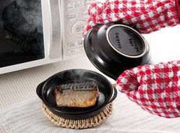 Microwave cooking ceramic pot Dream plate 405 306 N7