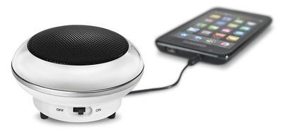 HIS PSMOBIWH Wavemaster MOBI Portable Speaker (White) N9