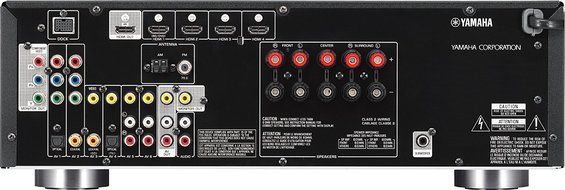 Yamaha RX-V471BL 5.1- Channel AV Receiver (Discontinued by Manufacturer) N2