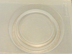Round coaster reusable plastic mold 893 N2