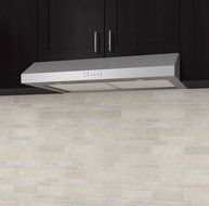 Ancona Slim C2 Twin Motor 425 CFM Under Cabinet Range Hood, 30-Inch N4