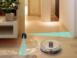 Amtidy A325 Robotinc Intelligent Robotic Vacuum Cleaner Sweep, Vacuum, Dry Mopping and Sanitize (Light Golden) N5