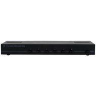 Home Audio Whole House Speaker System- 12 Ceiling Speakers 6PR- Flush 5.25" Round Speakers &amp; Switcher