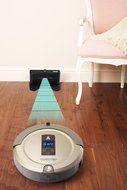 Amtidy A325 Robotinc Intelligent Robotic Vacuum Cleaner Sweep, Vacuum, Dry Mopping and Sanitize (Light Golden) N7