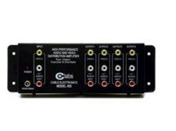 4-output Rca Audio/video Distribution Amplifier