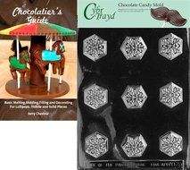 Cybrtrayd Bk-AO039 Snowflake All Occasions Chocolate Candy Mold