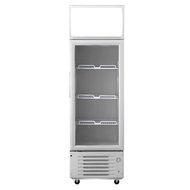 SLLG4-209LT Glass Swing 1-Door Milk Beer Soda Beverages Drinks Cooler Commercial Showcase Refrigerator Merchandiser... N3