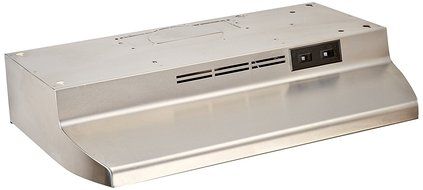 Air King AD1308 Advantage Ductless Under Cabinet Range Hood with 2-Speed Blower, 30-Inch Wide, Stainless Steel...
