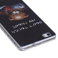 Huawei P8 Lite Case, Firefish Durable Soft TPU Back Case [Soft-Flex] Drop Protection Scratch-Resistant Cover Skin... N101