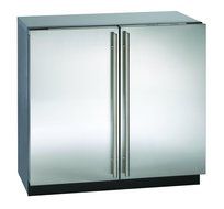 Modular 3000 Series 6.8 Cu. Ft. Double Door Refrigerator Door Panel: Wood Overlay