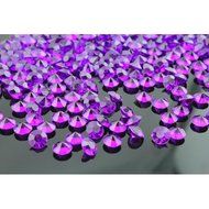 CY-buity 5000Pcs 4.5Mm Wedding Decoration Scatter Table Crystals Diamonds Acrylic Confetti Deep Purple