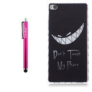 Huawei P8 Lite Case, Firefish Durable Soft TPU Back Case [Soft-Flex] Drop Protection Scratch-Resistant Cover Skin... N120