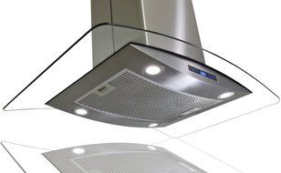 AKDY New 36" European Style Island Mount Stainless Steel Range Hood Vent Touch Sensor Control AZ688I/CS14 36" N6