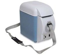 NEW 7.5L 12v Mini Fridge Compact Cooler Warmer Blue Car Small Refrigerator N4