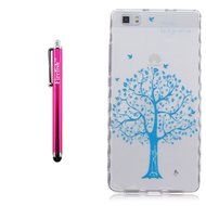 Huawei P8 Lite Case, Firefish Durable Soft TPU Back Case [Soft-Flex] Drop Protection Scratch-Resistant Cover Skin... N131
