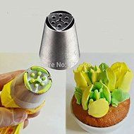 TecGeo(TM) 12PC/set Russian Tulip Icing Piping Pastry Bag Nozzles Cake Decorating Tools Pastry Cupcake Decorator... N3