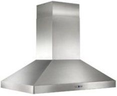 Best IPP9IQT42SB 42" Colonne Island Mount Chimney Style Hood with 1200 CFM Heat Sentry Mesh Lined Hi-Flow Baffle...