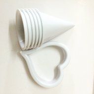 Miki 1316 Calla Lily Former Set 7-pieces Flower Modelling Cutter Gum Paste Flowers Cake Decorating Kit Sugarcraft... N2