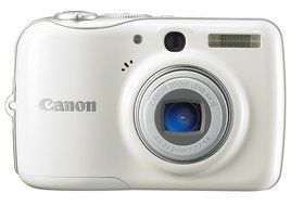 Canon Powershot E1 10MP Digital Camera with 4x Optical Image Stabilized Zoom (White) N4