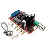 Funnytoday365 2X50W Digital Power Amplifier Board 5V To 24V Dual Channel Stereo Amp Tpa3116D2