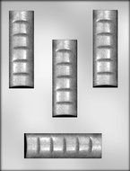 CK Products 4-1/2-Inch Candy Bar Thin Chocolate Mold