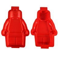 Gwogo Minifigure Building Brick Silicone Ice Tray Candy Chocolate Mold - for Lego Lovers(2 Pcs) N15