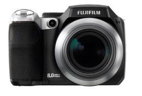 FUJIFILM Digital Camera FinePix S8000fd 8MP 18x Optical Zoom FX-S8000FD - International Version N5