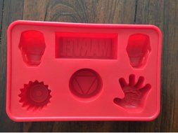 Marvel Ironman the Avengers Silicone Candy chocolate Mold Mini Cake Pan N2