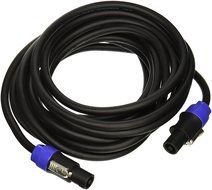 Monoprice 25ft 12AWG 2-conductor Speakon Type NL4FC Female to Speakon Type NL4FC Female Cable
