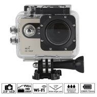 Choice Goods 2.0inch 12MP Wifi 170 Degree Wide Angle FULL HD 1080P Waterproof Sport Action Camera - Silver N3