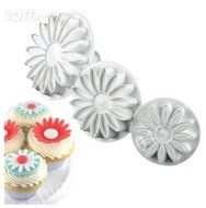 SNW Sunflower Embossing Dies Printing Tools Fondant Mold Soap Silicone Bakeware Chocolate Mold Cake Decoration... N2