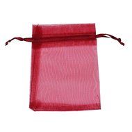 Candy Small Bag DZT1968&reg; 100pcs Organza Wedding Party Decoration Gift Candy Sheer Bags Pouches (Black) N15